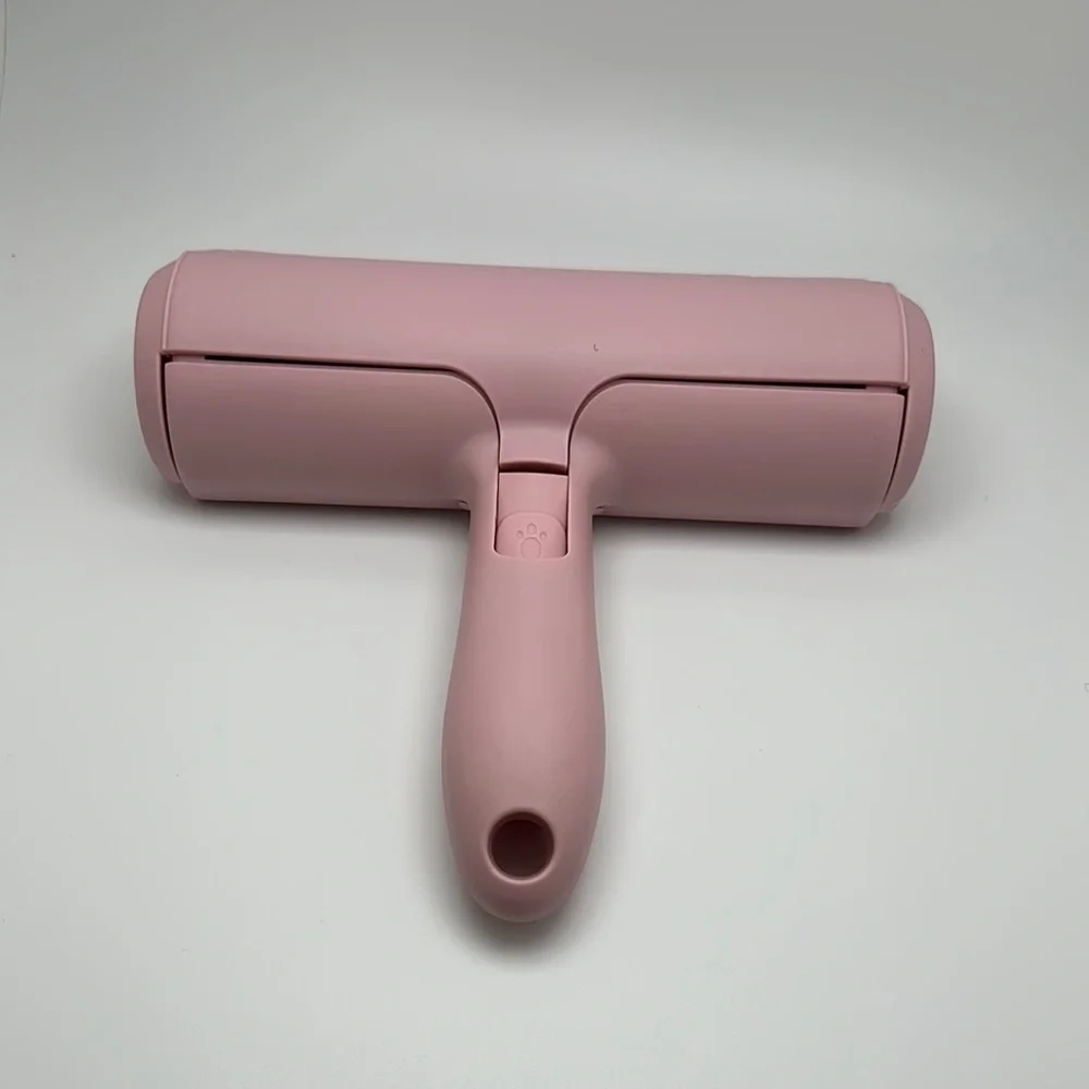 Pink and Silver Dog Grooming Tool